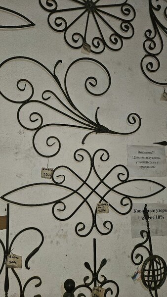 Кованные элементы