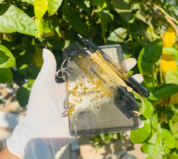 Resin diary gift set