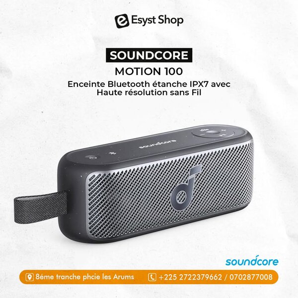 Enceinte Bluetooth Étanche Soundcore