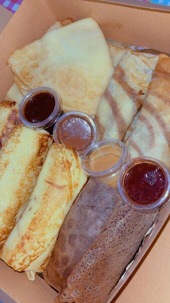 Box de crêpes variées
