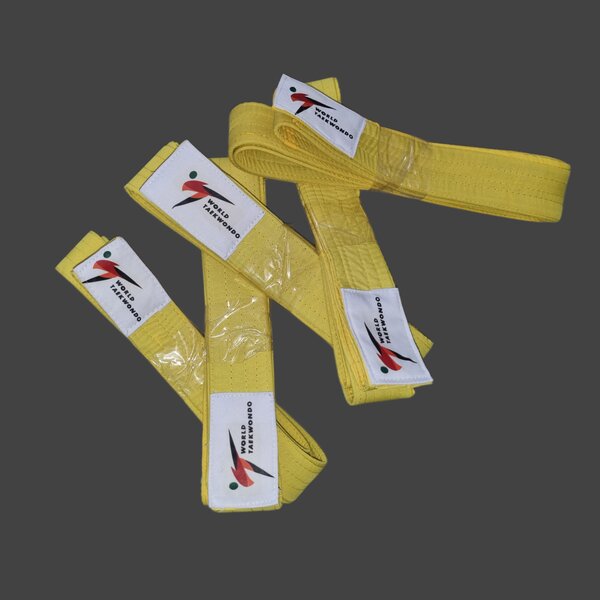 Ceinture Taekwondo Jaune
