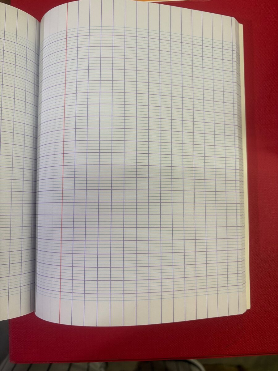 Cahier Grands Carreaux 192 Pages