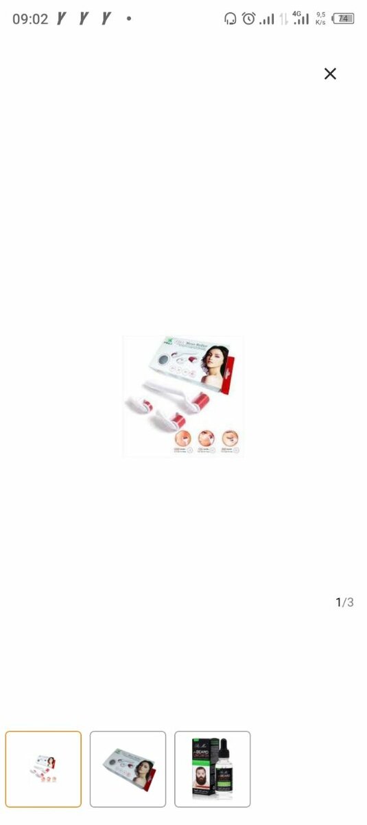 Rouleau Meso 4 en 1 Beauté