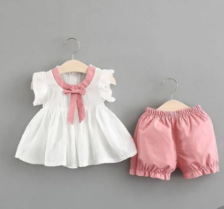 Summer latest collection ( Knee Length ) ( Fabric Cotton ) ( Size 3 Month To 2 Year )