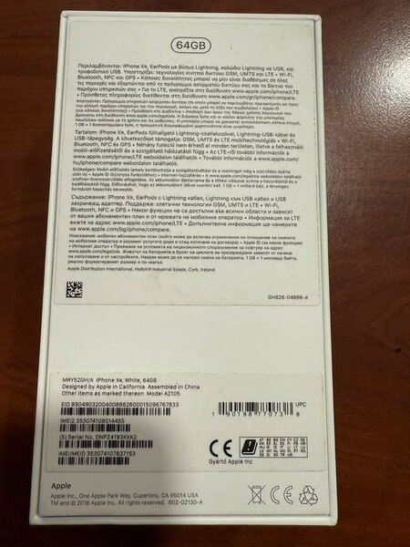 iPhone XR Blanc 64 Go