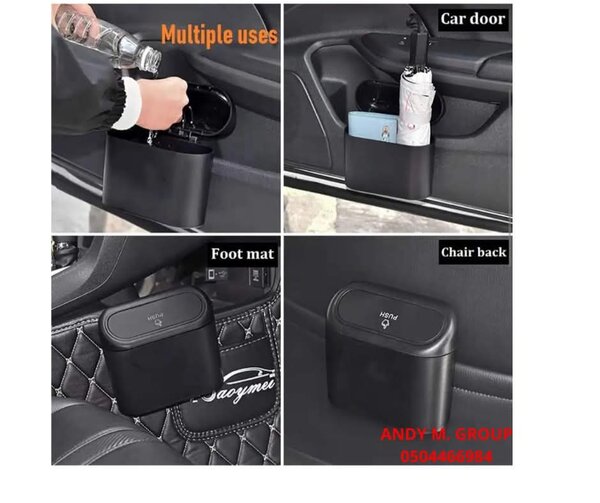 Poubelle Compacte Voiture