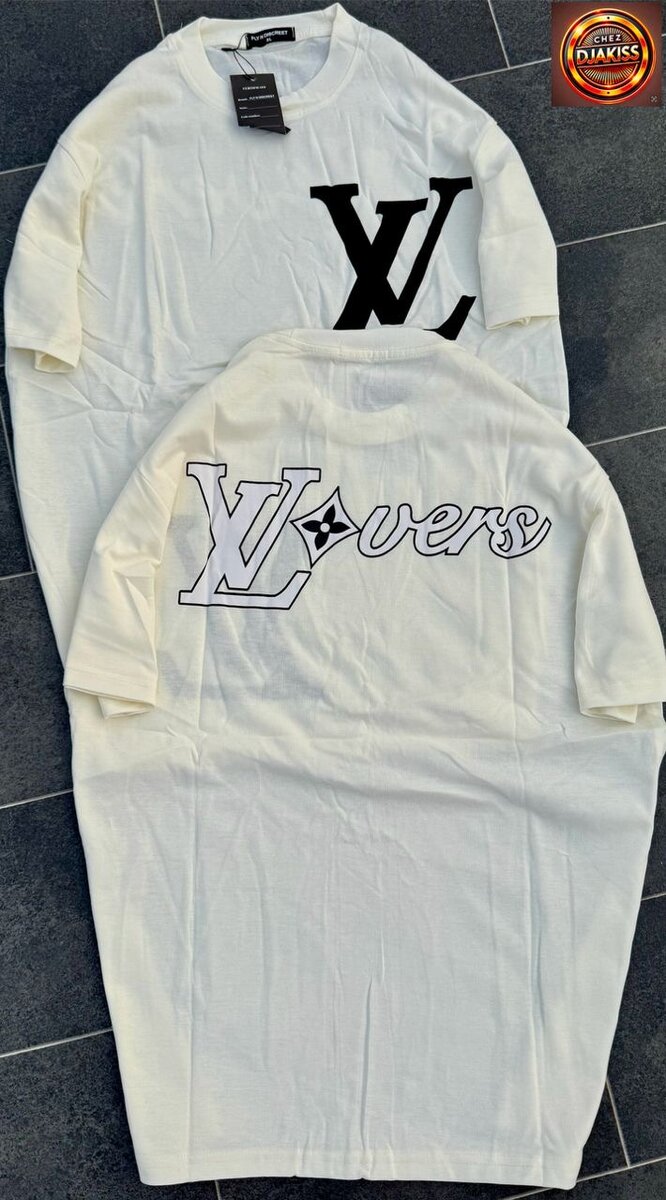 T-shirt longue tendance unisexe