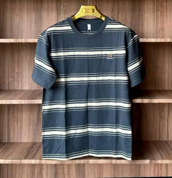 COTTON STRIPED T-SHIRT