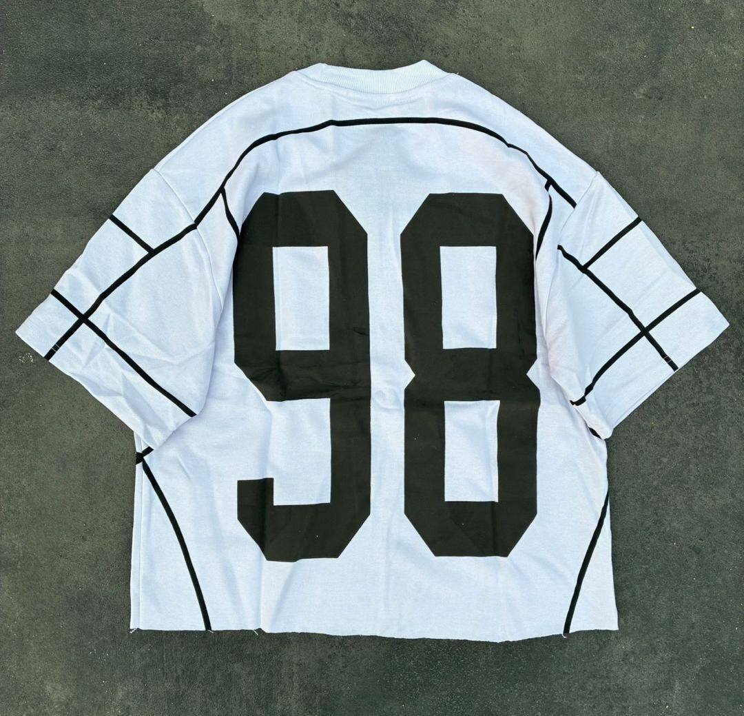 T-shirt unisexe à numéro imprimé