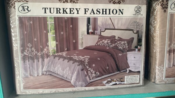 Draps de lit élégante coton