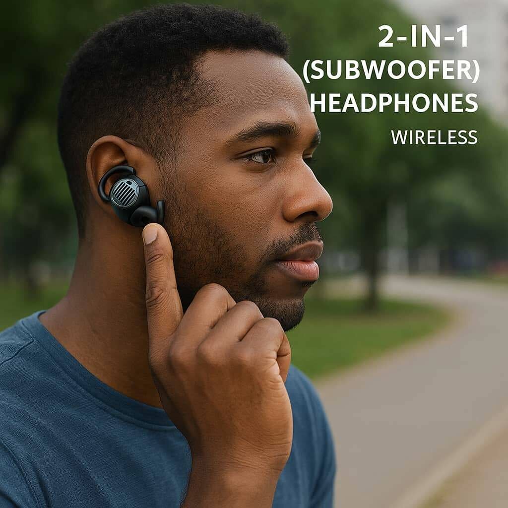 Casque sans fil 2-en-1