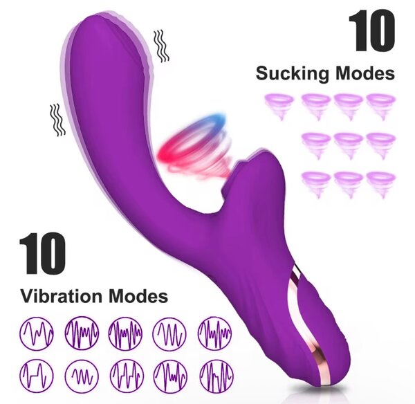 Vibromasseur 10 Modes Intense