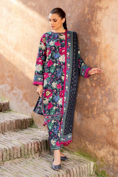 3pc printed Khadar