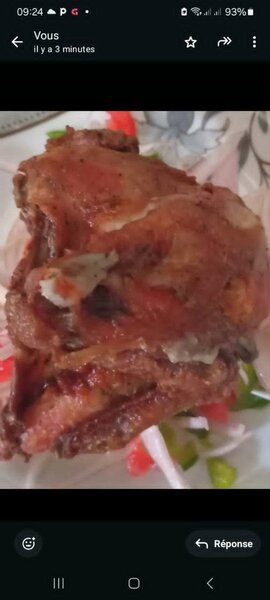Poulet frit Savoureux