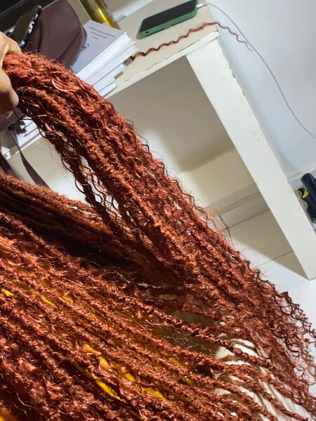 Boho locs 28"