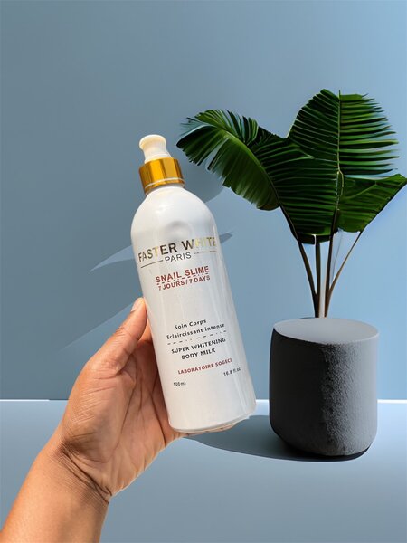 Faster white snail slime whitening lotion