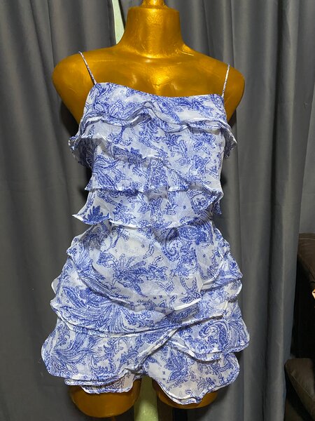 Robe d'été à volants