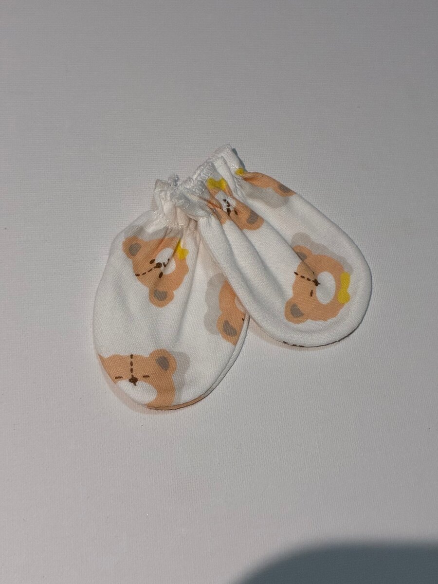 Mitaines Bébé Douces à Motifs
