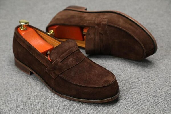 Mocassins en cuir élégants