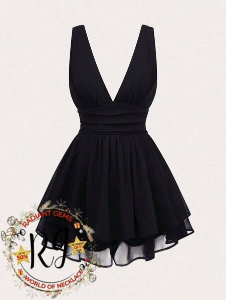 Robe Noire Élégante