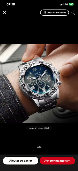 Montre Chronographe Homme