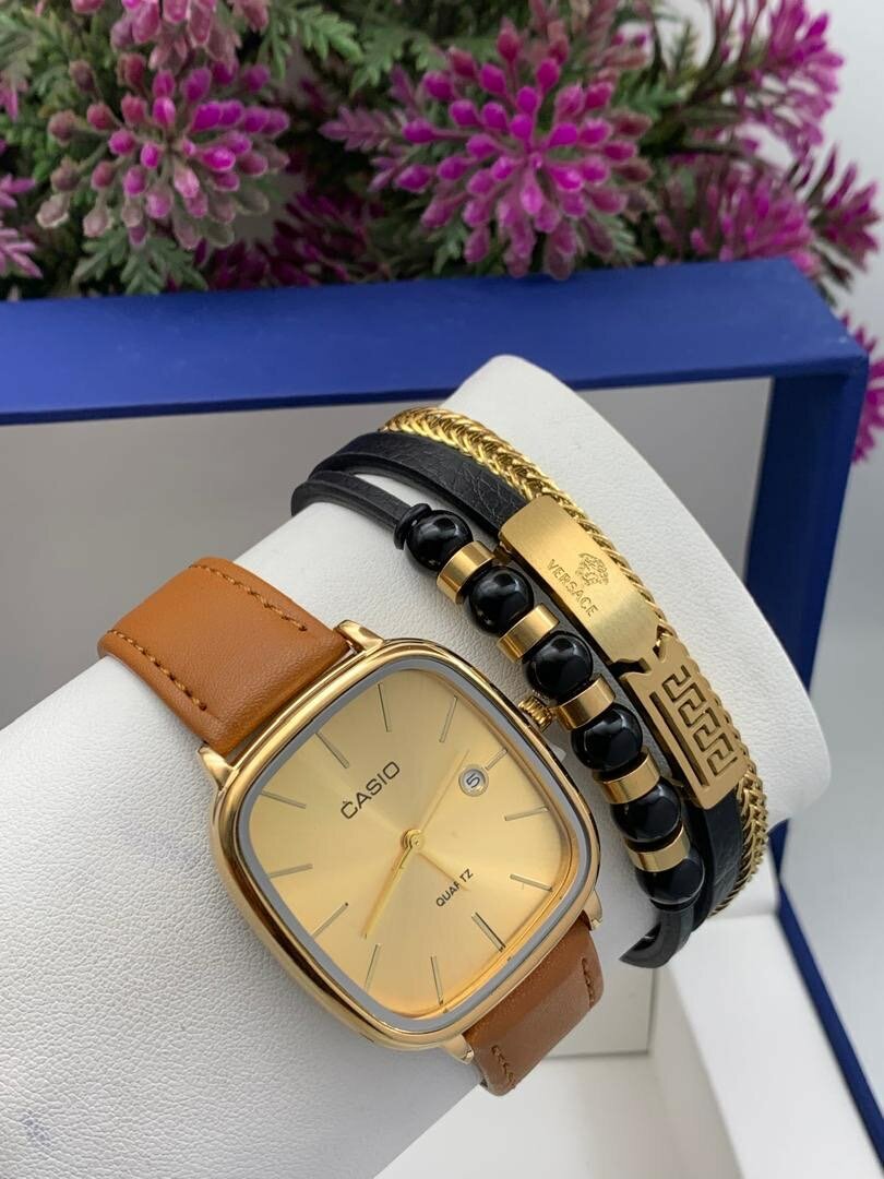 Cassio watch with bracelet