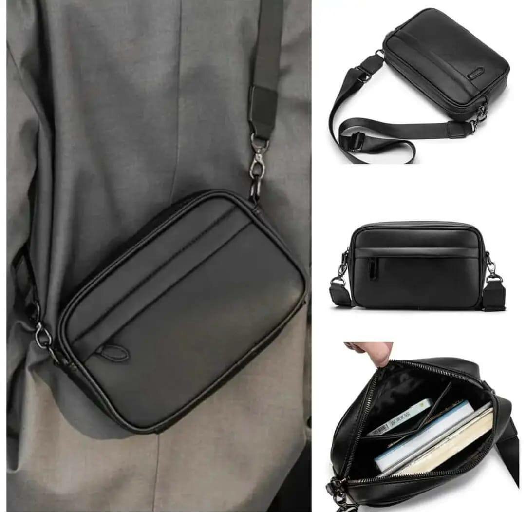 Sacoche bandoulière noire