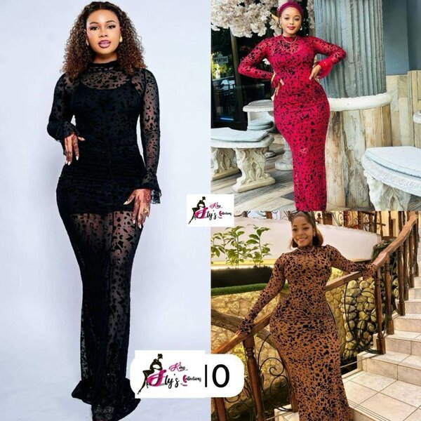 Robe en dentelle élégante