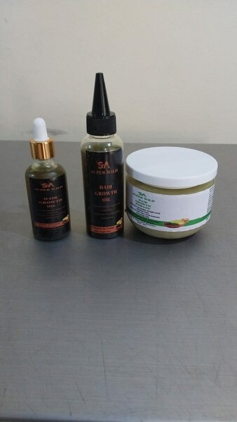 Super wild hair growth oil and pomade