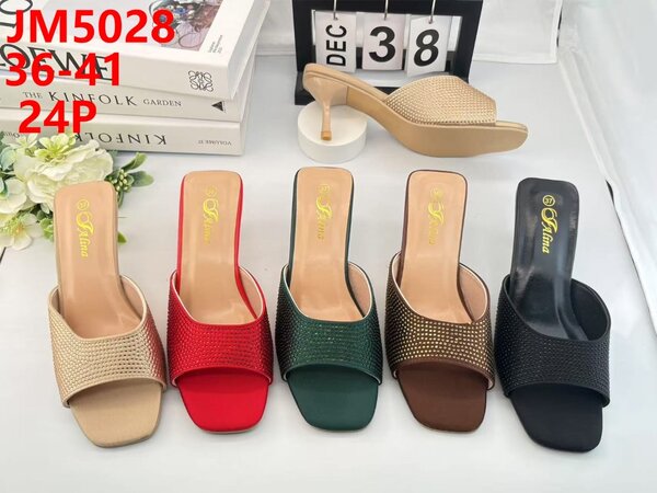 Mules à talons pour femmes