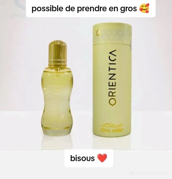 Parfum Oriental Ambre