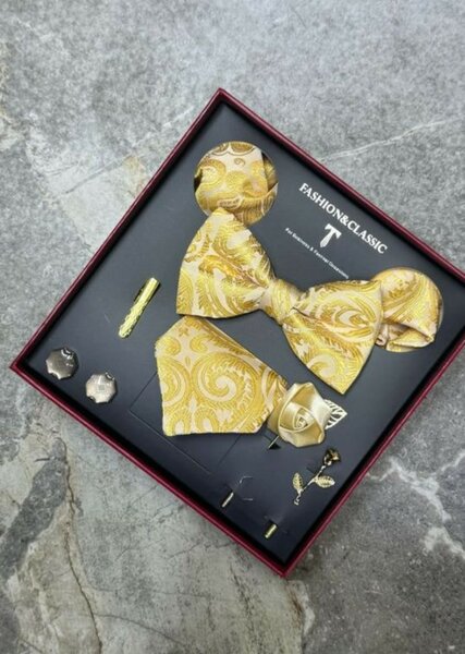 Coffret d'accessoires élégants pour homme