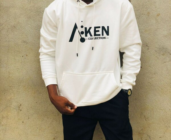 Sweat à Capuche AKEN Blanc