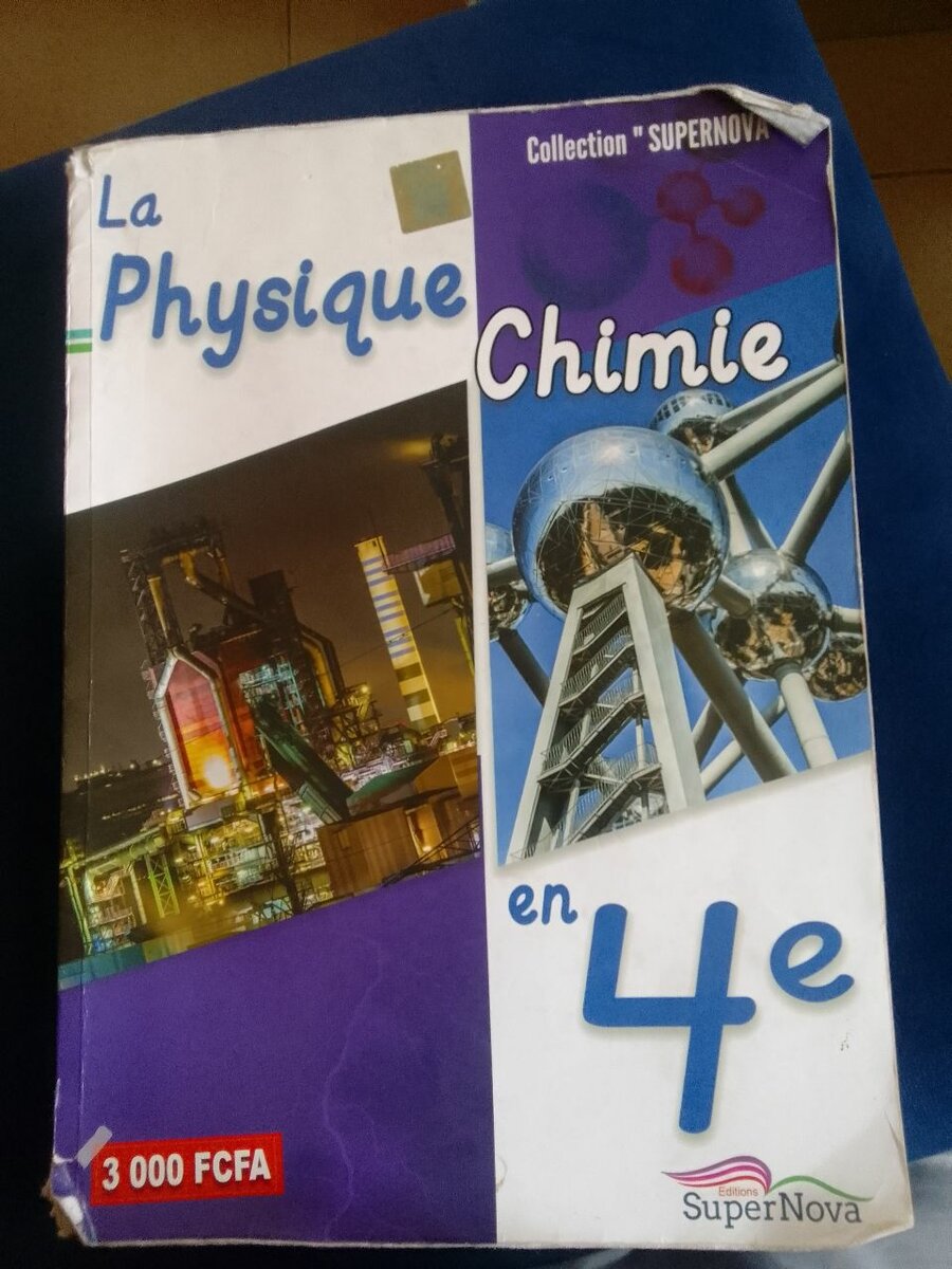 Manuel Physique-Chimie 4e