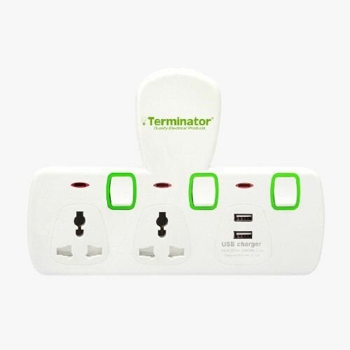 2 Way Universal T Socket