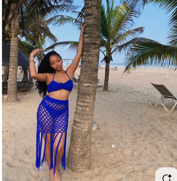 Ensemble crochet de plage femme