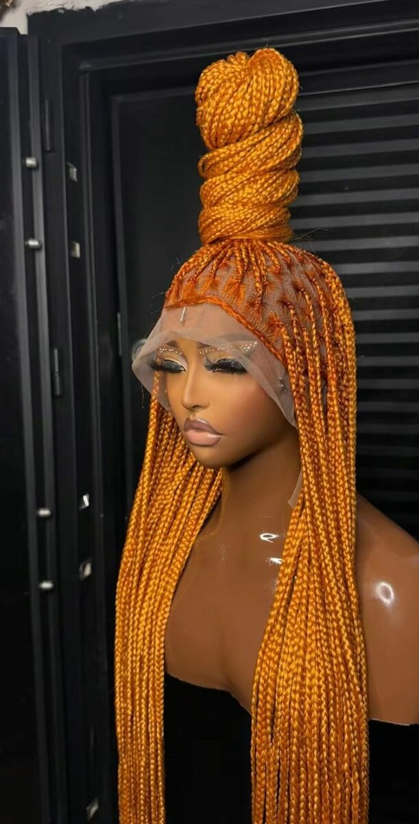 Perruque Tressée en Dentelle