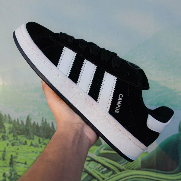 Adidas Campus noires blanches