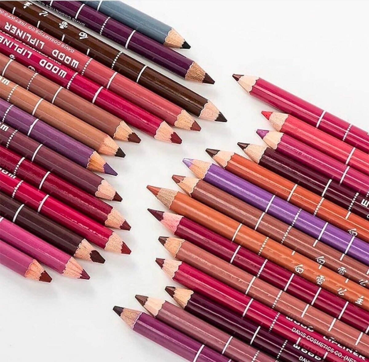 Wood Eyeliner Pencils Set