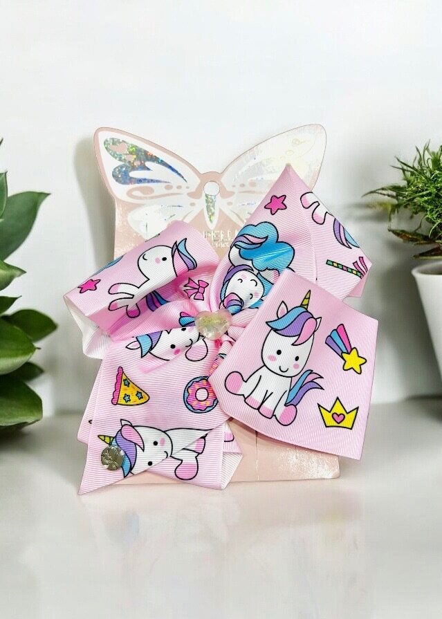 Bow hair pin for girls.