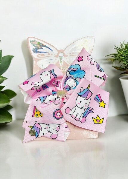 Bow hair pin for girls.