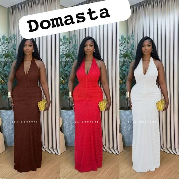 Robe longue élégante Domasta