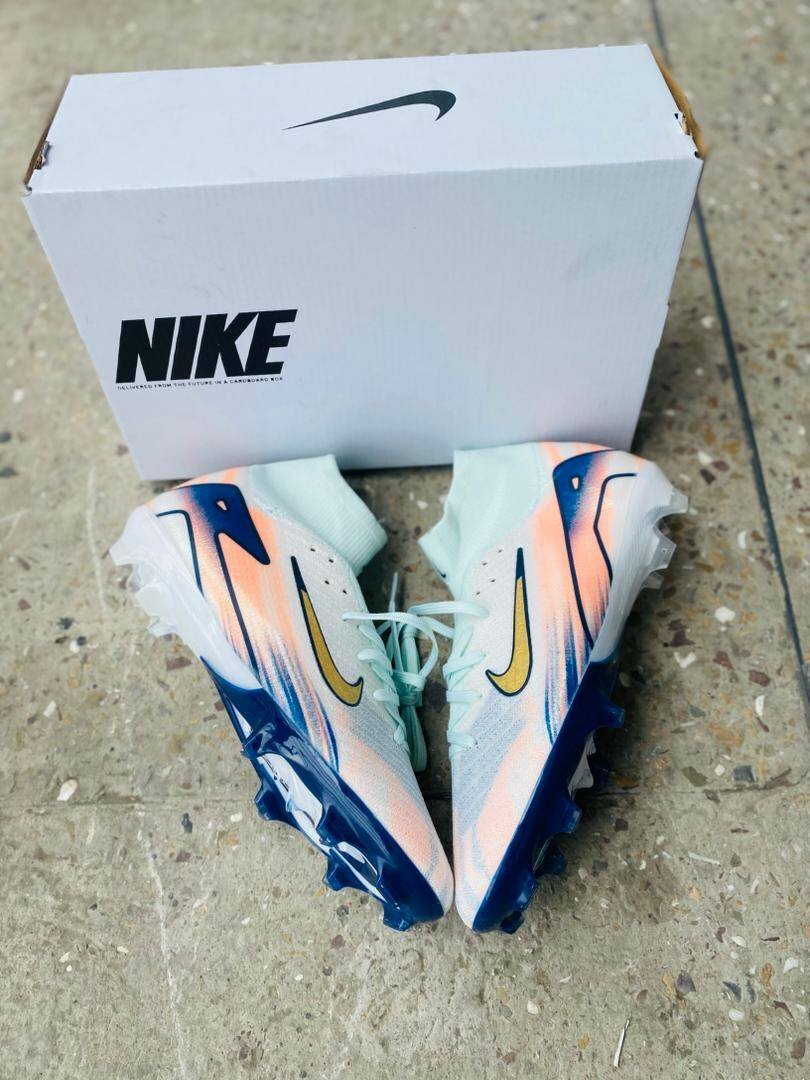 Adidas and nike football boots