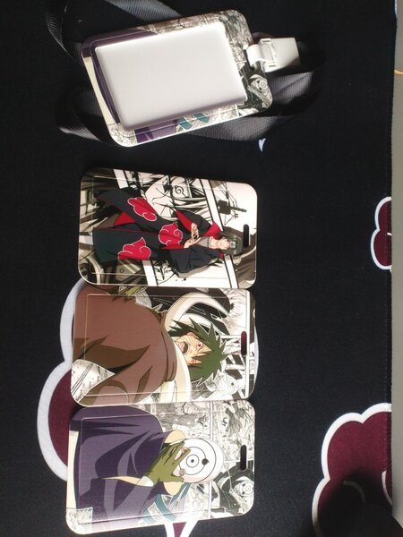 Naruto ID card holders