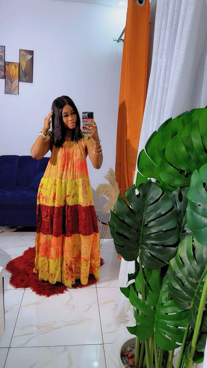 Robe africaine moderne