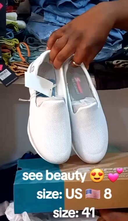 See beauty 😍 💕 ❤ and quality 😍 Size: US 🇺🇸 8 Size: 41