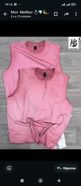 Lot de T-shirts Casual Coloré