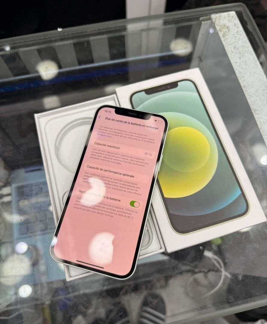 iPhone 12 Mini Vert Neuf