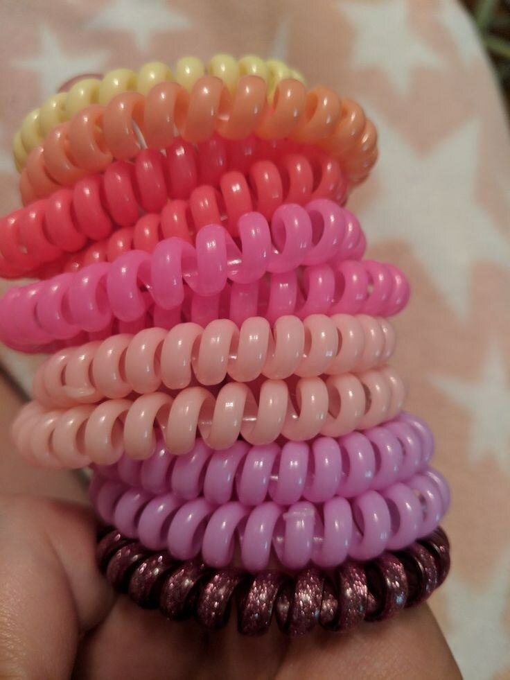 Lot de chouchous colorés