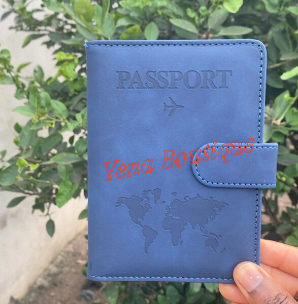 Porte-Passeport Cuir Voyage